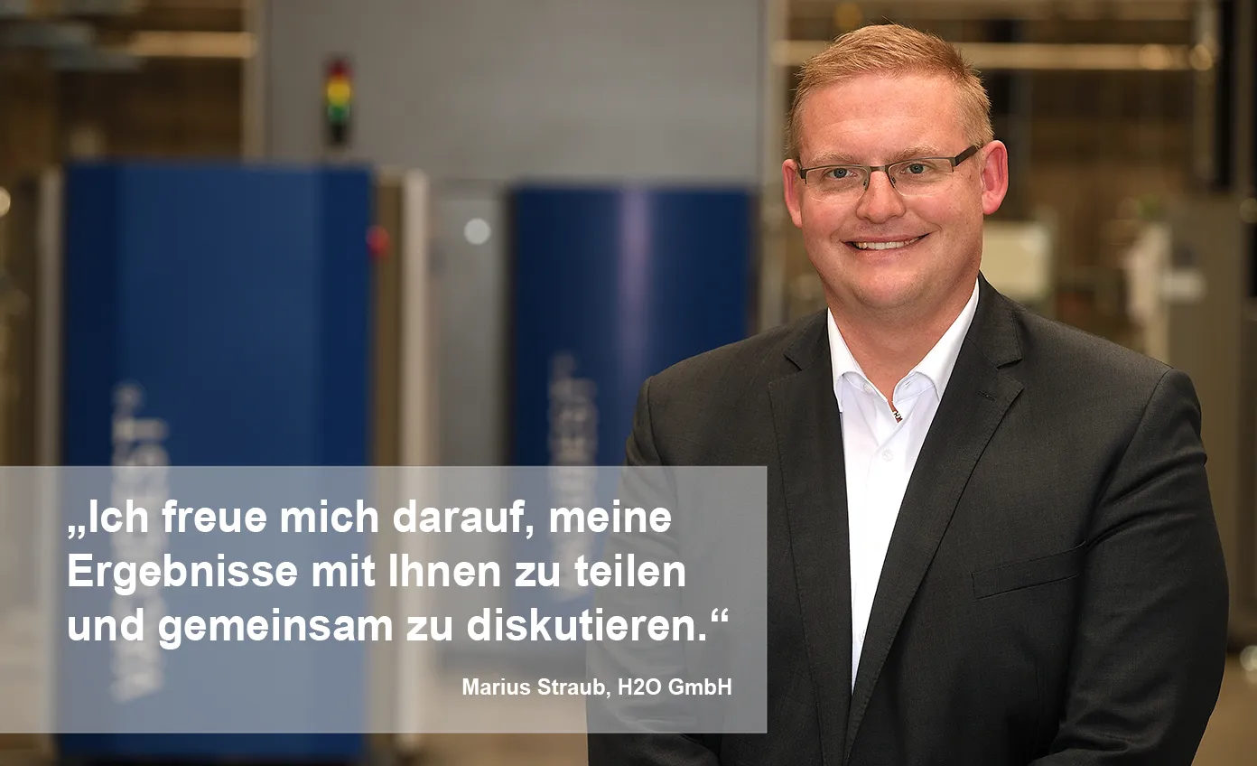 Wirtschaftlichkeit und Nachhaltigkeit vereinen - H2O-Vortrag auf den ZVO Oberflächentagen in Leipzig